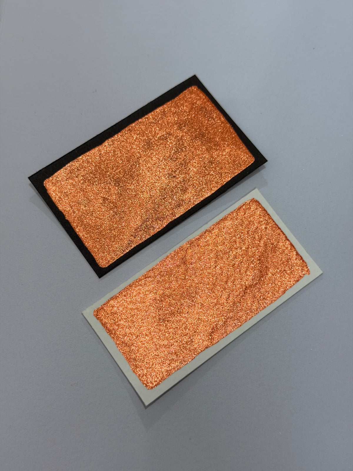 Crossandra- Chrome Orange Pink Paint - Handmade Sparkly watercolours - Glitter Paint 1.5ML (Copy) (Copy)
