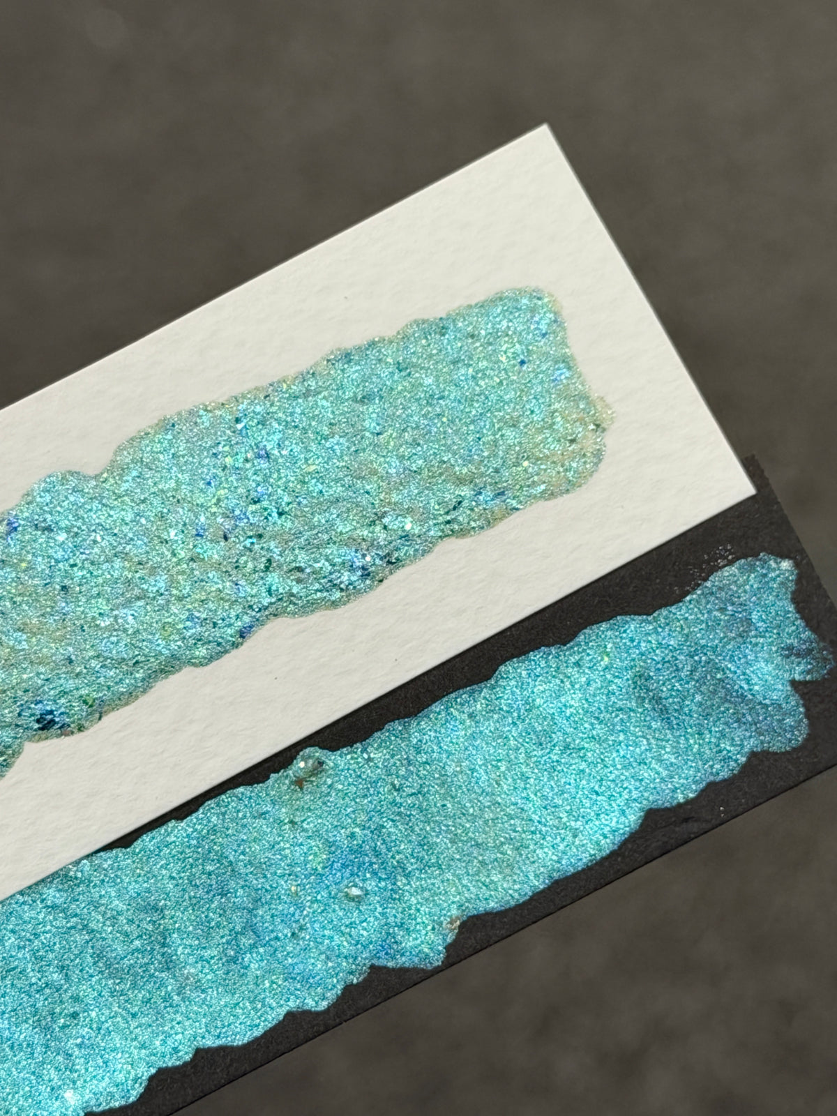 Magic of the Sea Watercolour Palette – 3 Half Pans, Special Effect Glitter Paint