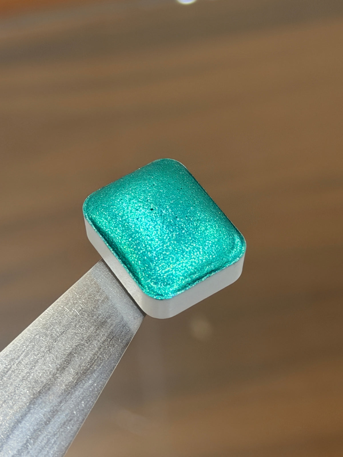 Leelo - Chrome Metallic Teal Paint - Handmade Sparkly watercolours - Glitter Paint 1.5ML (Copy) (Copy) (Copy)