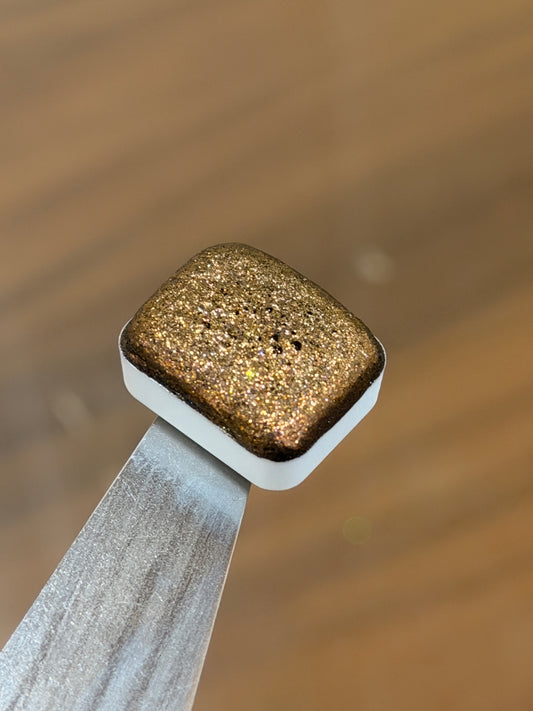 Bhuro 2.0 - Chrome Brown Paint - Handmade Sparkly watercolours - Glitter Paint 1.5ML (Copy) (Copy) (Copy) (Copy) (Copy) (Copy)