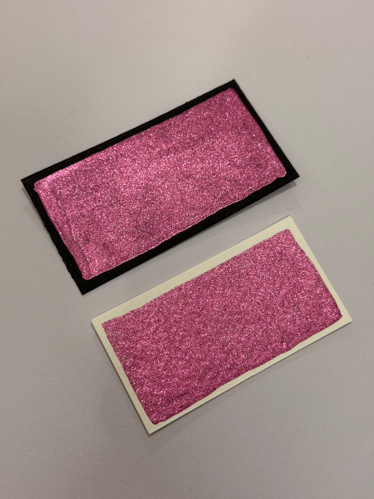 Azalea- Chrome Pale Pink Paint - Handmade Sparkly watercolours - Glitter Paint 1.5ML