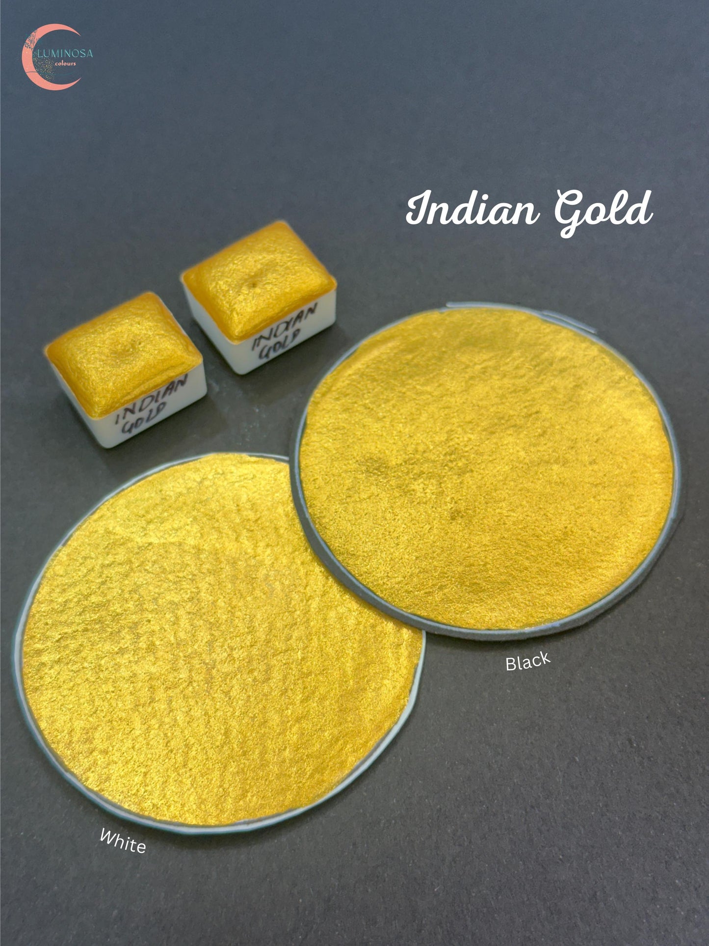 Golden Metallic Watercolor – Handmade Indian Gold Paint