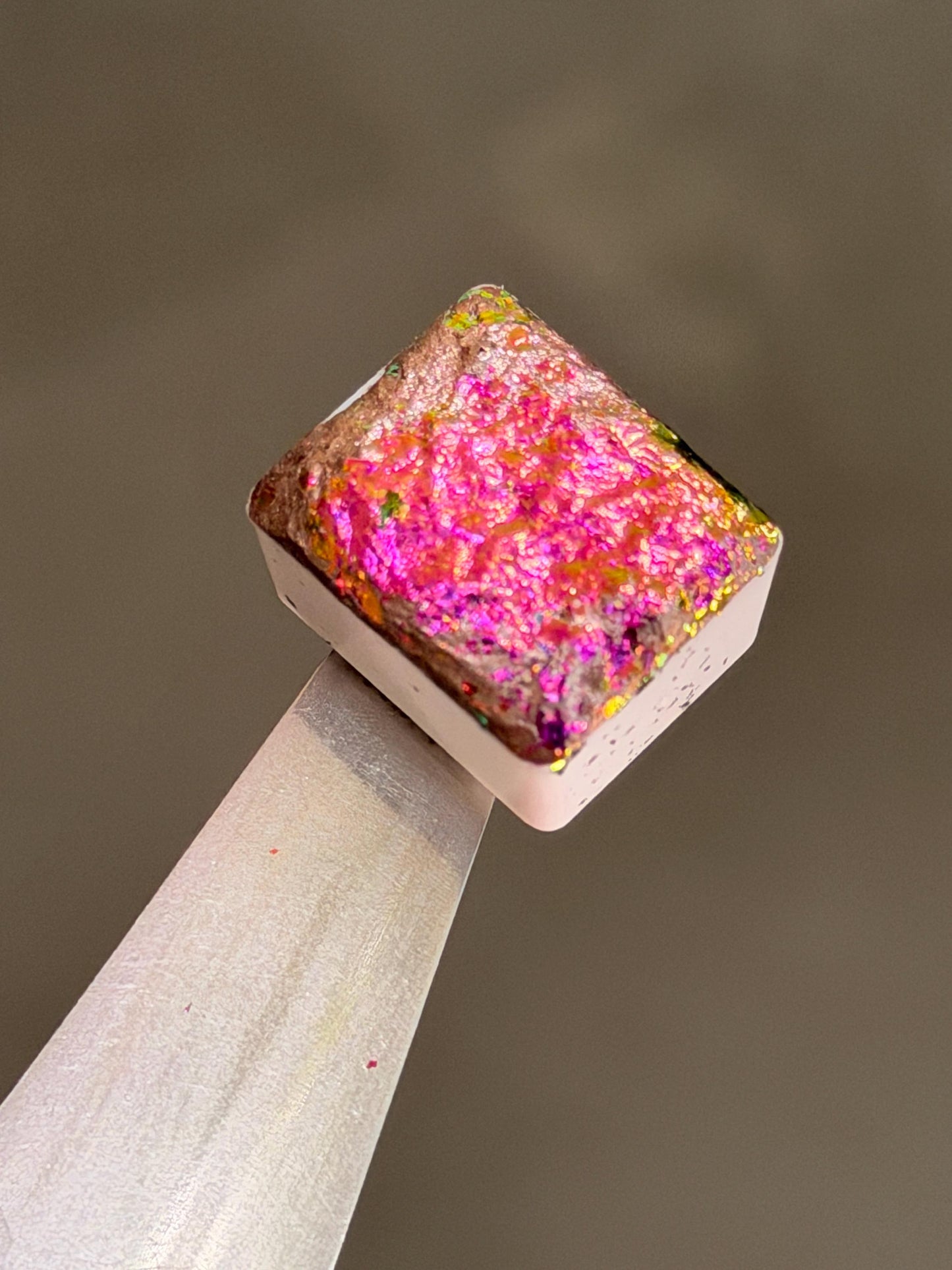Isla - Holographic/Colourshifter Flakes Handmade Shimmer Watercolour Half Pan - Super glittery Paints