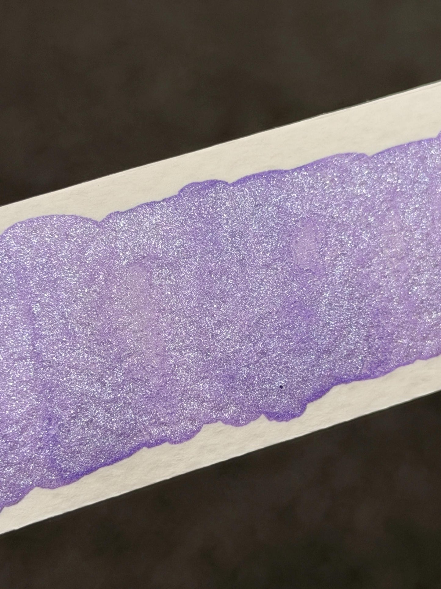 Neon Pastel Purple  - Shimmer Watercolour Half Pan - Handmade Watercolours, Gifts for artists, Calligraphy Inks